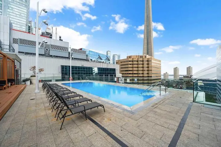 公寓式酒店 Executive Suite-Lakeview-Free Parking 多伦多 加拿大